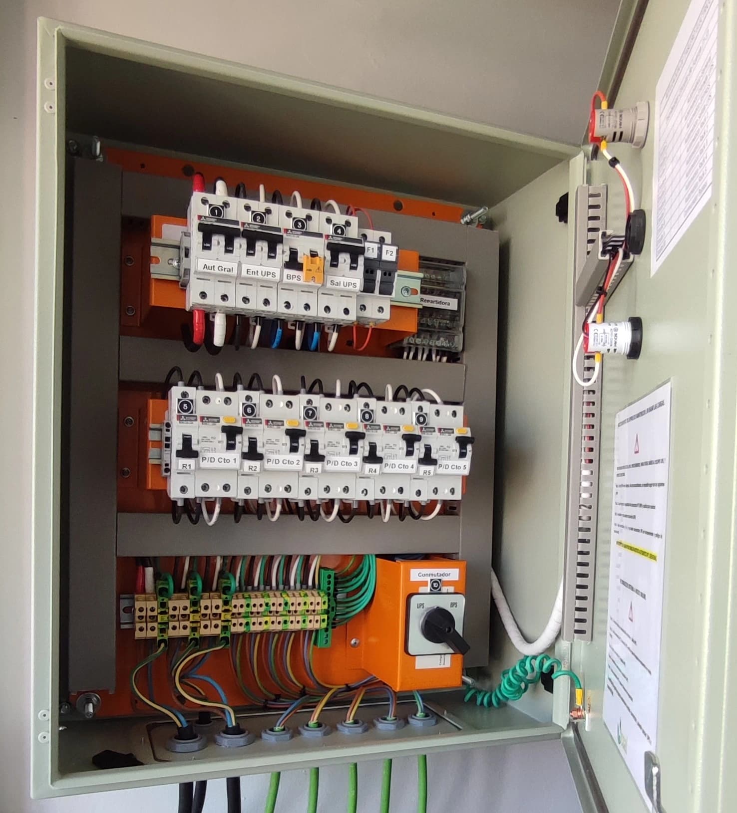 Armado de tablero eléctrico
